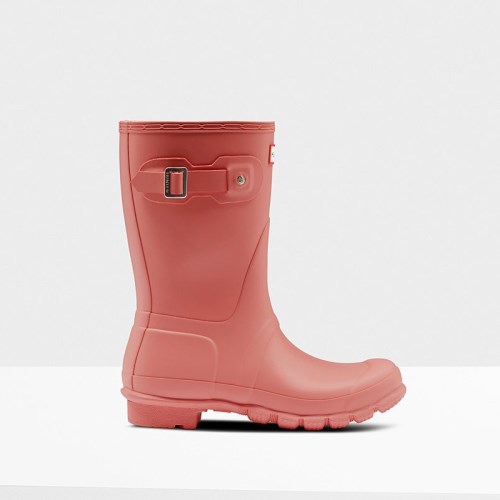 Hunter Original Short Rain Boots For Womens - NZ O0937